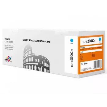 Toner paredzēta OKI C310 TO-C310CN ciāna 100% jauna