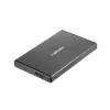 NATEC RHINO GO korpuss USB 3.0 2,5'' SATA HDD/SSD, melns alumīnijs