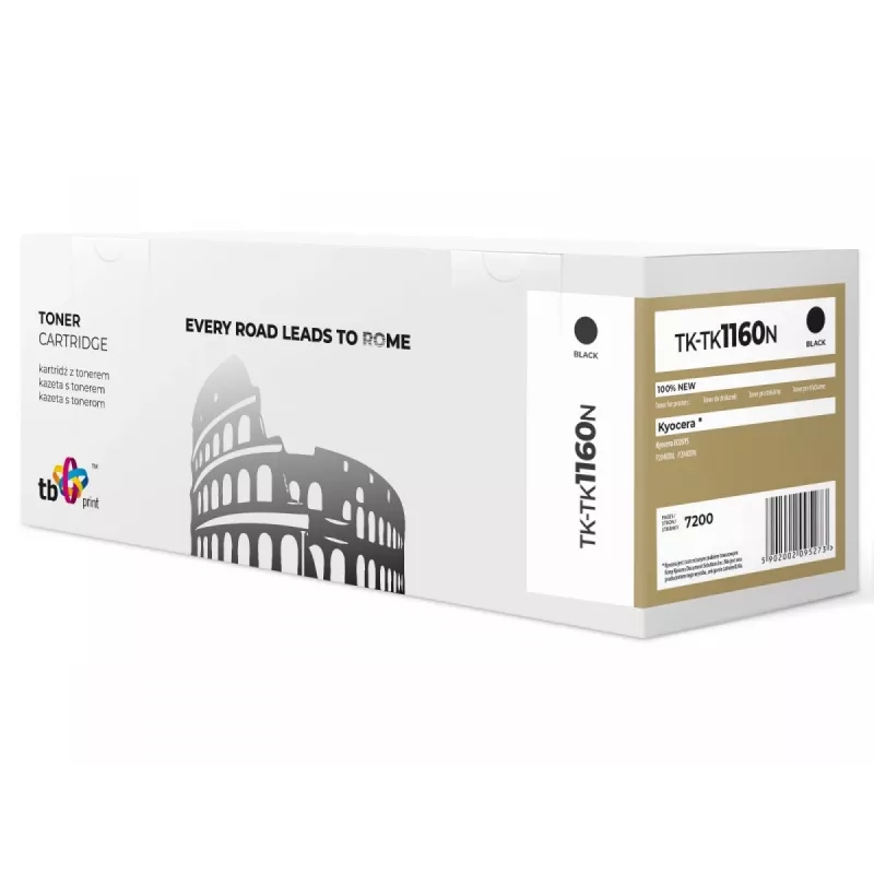 Toneris Kyocera TK-1160 melns TK-TK1160N 100% jauns