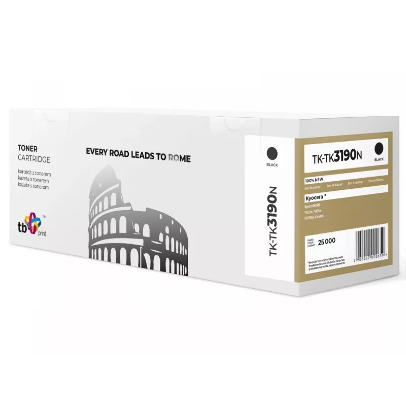 Toner TB Saderīga ar KyoceraTK-3190, Melns, jauna
