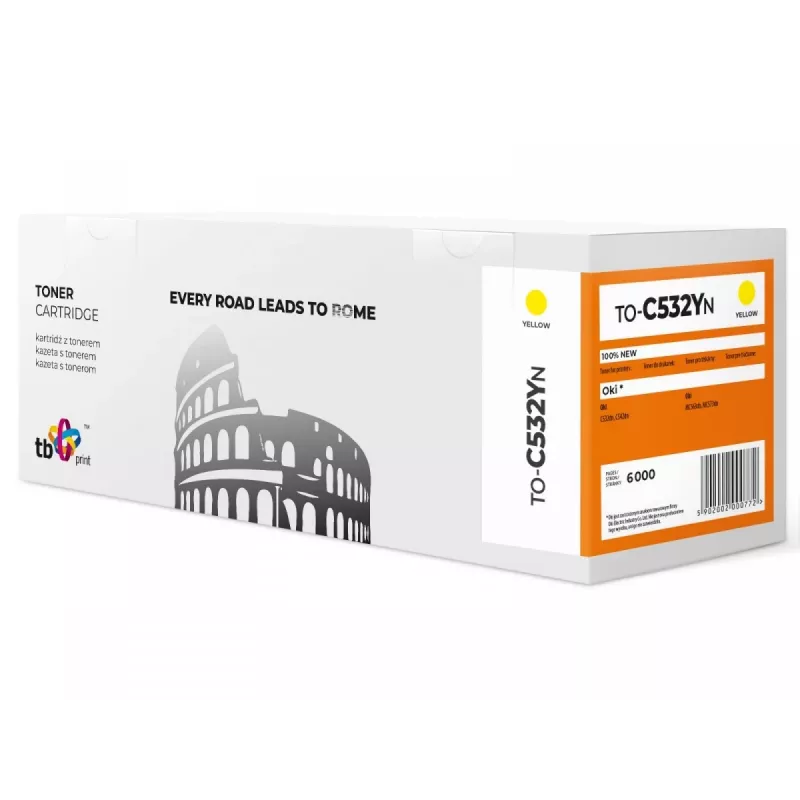 Toner TB Saderīga ar C532 to-C532YN YE 100% jauna