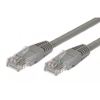 Cabel Patchcord cat.6 RJ45 UTP 1m. pelēka