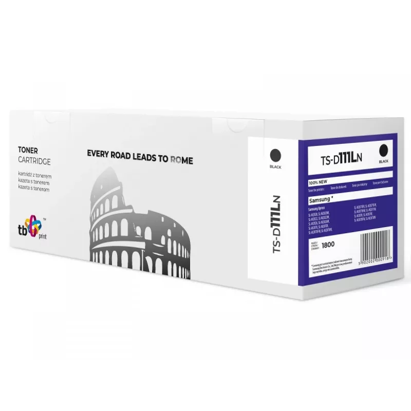 Toner TB Saderīga ar Samsung MLT-D111L TS-D111LN 100% jauna