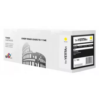 Toner for HP117A W2072A dzeltena TH-YE117AN 100% jauna