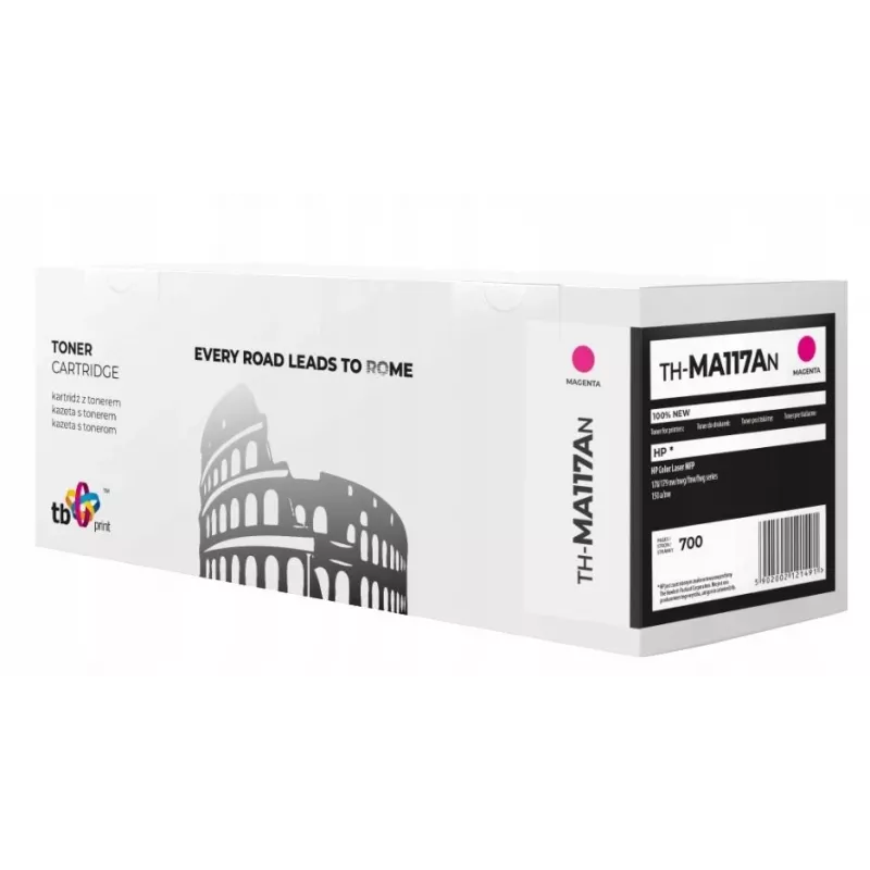 Toner for HP117A W2073A fuksīna TH-MA117AN 100% jauna