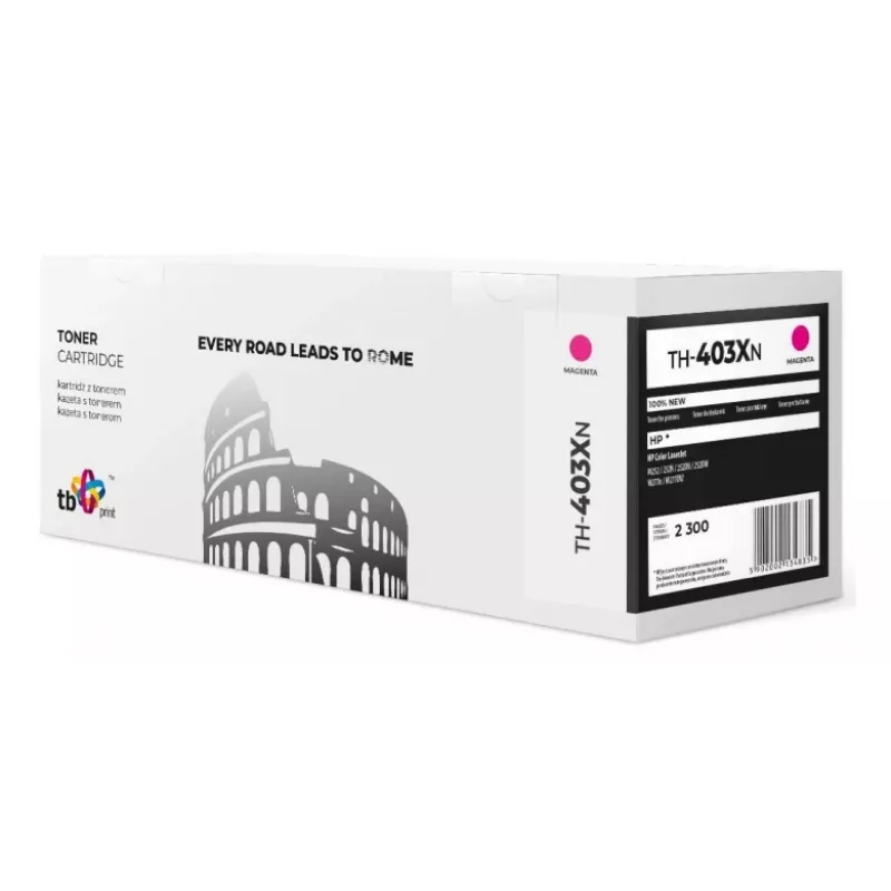 Toner paredzēta HP CLJ M252/ 277 TH-403XN 100% jauna fuksīna
