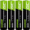 Uzlādējamā baterija zaļa Cell GR04 AAA NiMH 1,2 V 800 mAh 4 gab.