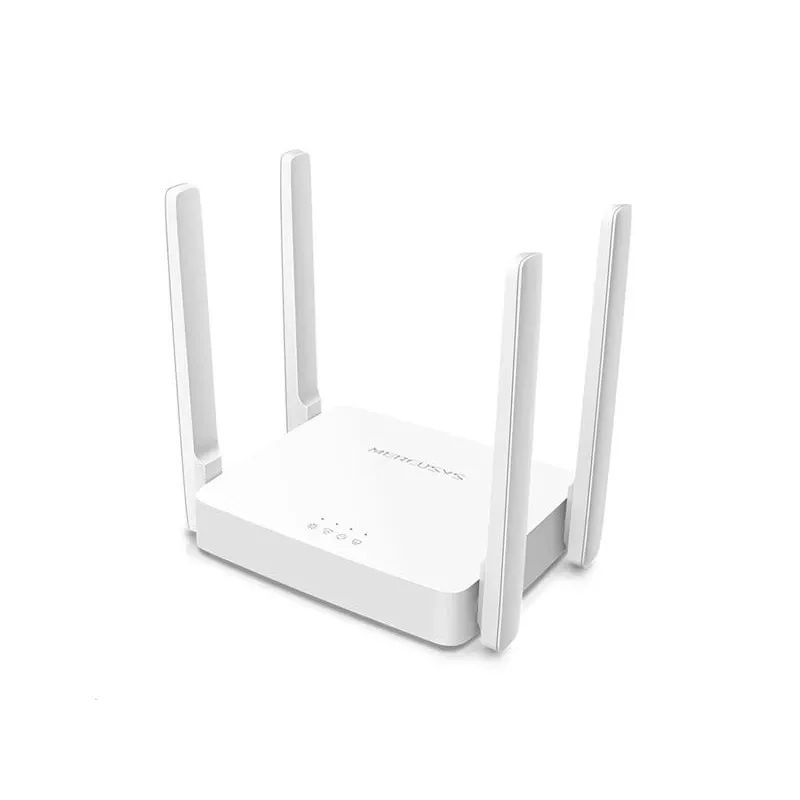 Galda maršrutētājs MERCUSYS AC10 Dual-band 2.4/5 GHz Wi‑Fi 5, 4 ārējās antenas, 1x Fast Ethernet (WAN/LAN)