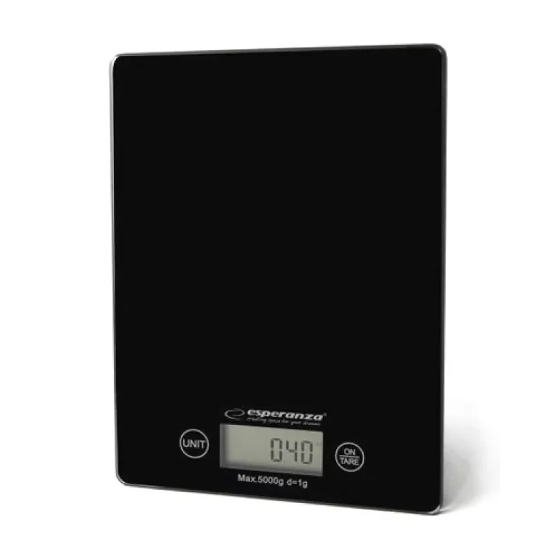 Esperanza EKS002K elektroniskie virtuves svari Melns Galda taisnstūris