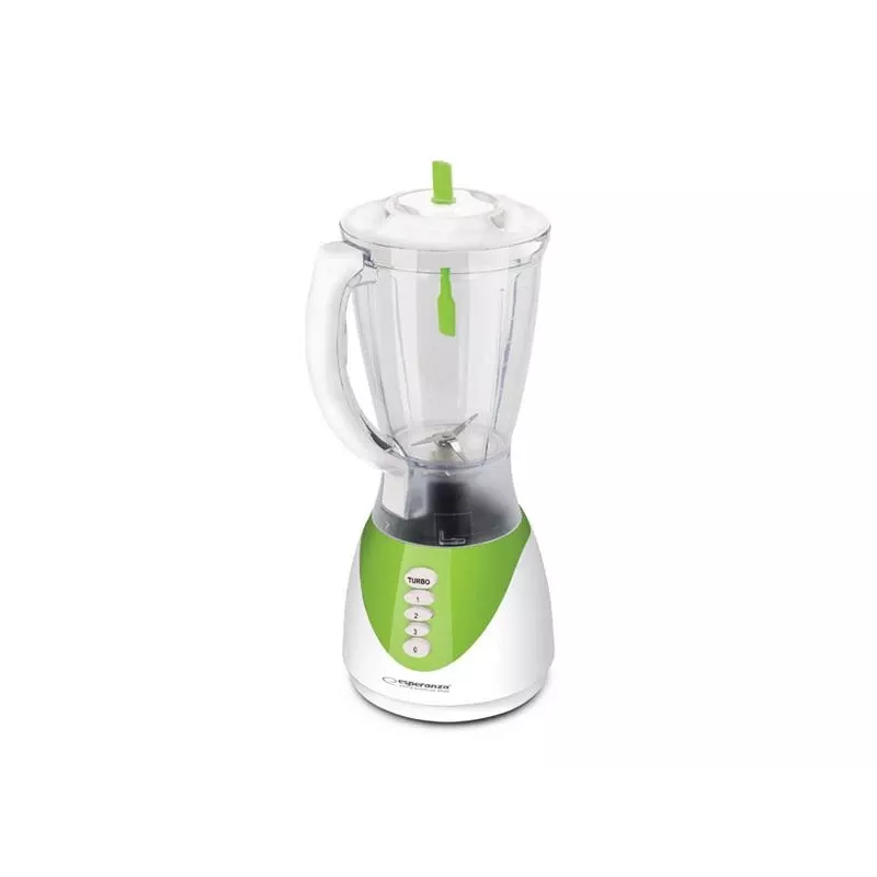 Galda blenderis ESPERANZA EKM023G Piña Colada zaļš, 350 W, 1,5 L krūze, 3 programmas, nerūsējošā tērauda asmeņi
