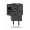 Tīkla retranslators GEMBIRD WNP-RP300-03-BK, 300 Mbps, 2,4 GHz, 802.11g, 1x RJ-45, iekšējā 3 dBi antena, AC 100–240V