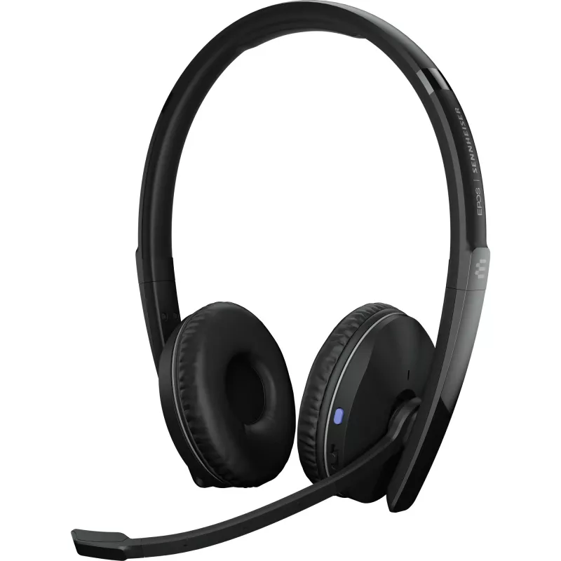 EPOS | SENNHEISER ADAPT 260 Bezvadu austiņas ar galvas saiti Bluetooth birojam/zvanu centram melnas
