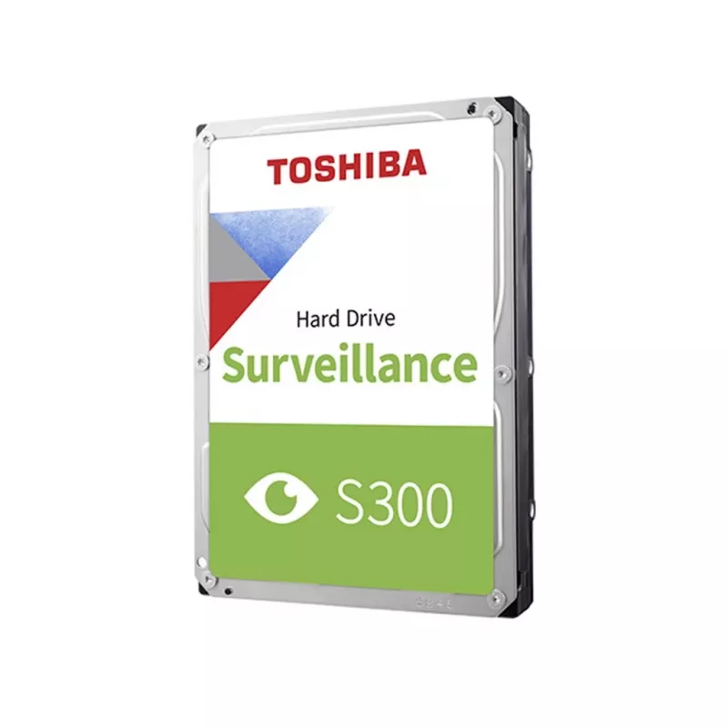 Toshiba S300 Surveillance 3.5 iekšējais cietais disks SATA 6GB/s - 6TB, 5400 RPM