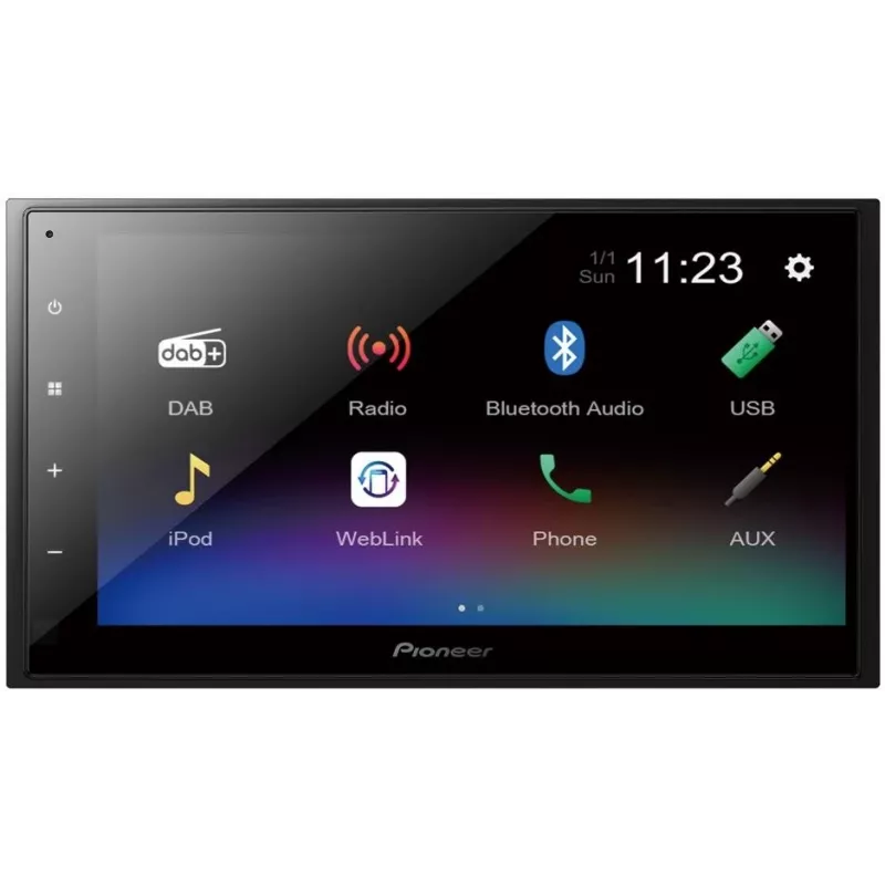 Automediju atskaņotājs Pioneer DMH-A340DAB