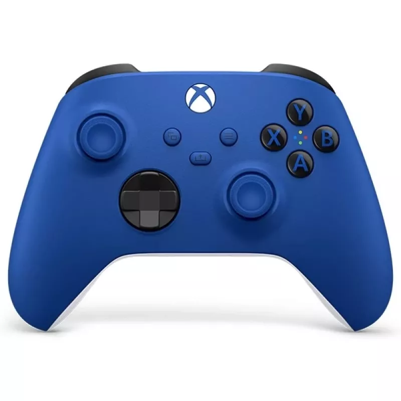 Microsoft Xbox bezvadu kontrolieris zils, balts Bluetooth/USB spēļu kontrolieris analogs/digitāls Android, PC, Xbox One, Xbox One S, Xbox One X, Xbox Series S, Xbox Series X, iOS