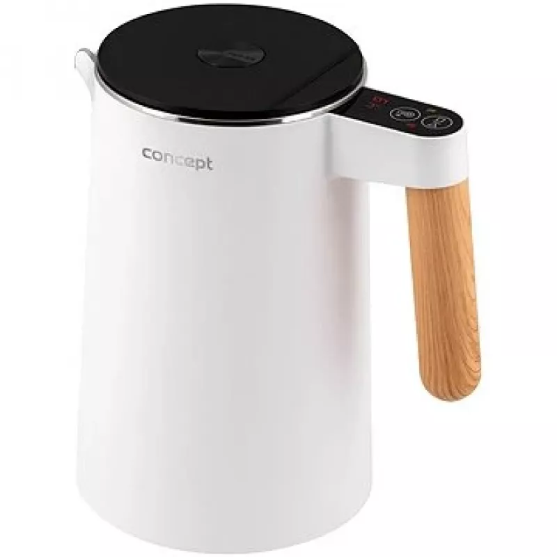 Nerūsējošā tējkanna balta 1,5 l Salt & Pepper Concept RK3300