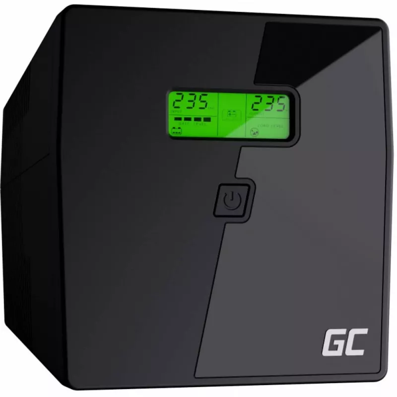 Green Cell UPS03 nepārtrauktās barošanas avots (UPS) Line-Interactive 1.999 kVA 600 W 4 AC kontaktligzdas