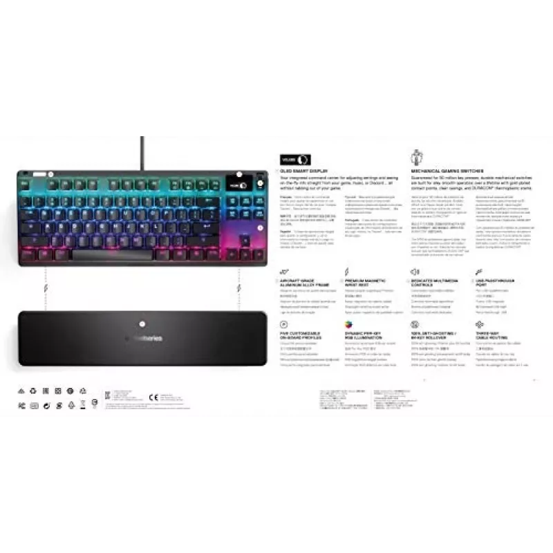 Tastatūra Steelseries APEX 7 TKL