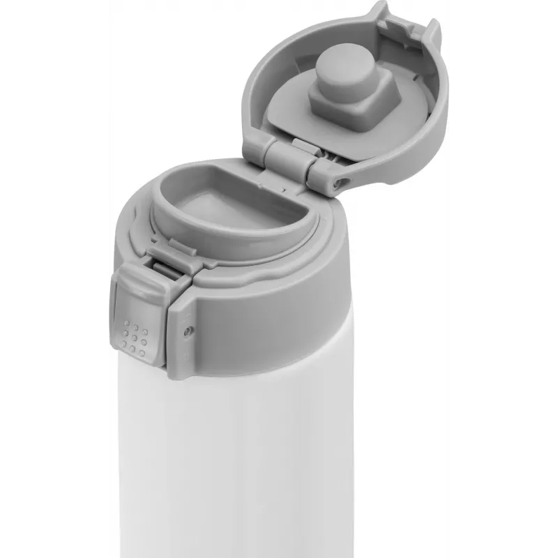 ZWILLING THERMO Termoss, Ceļojumu krūze, Dubultas sienas izolācija, Drošības aizbāžnis, 450 Ml, Augstums: 22,8 cm, Balta