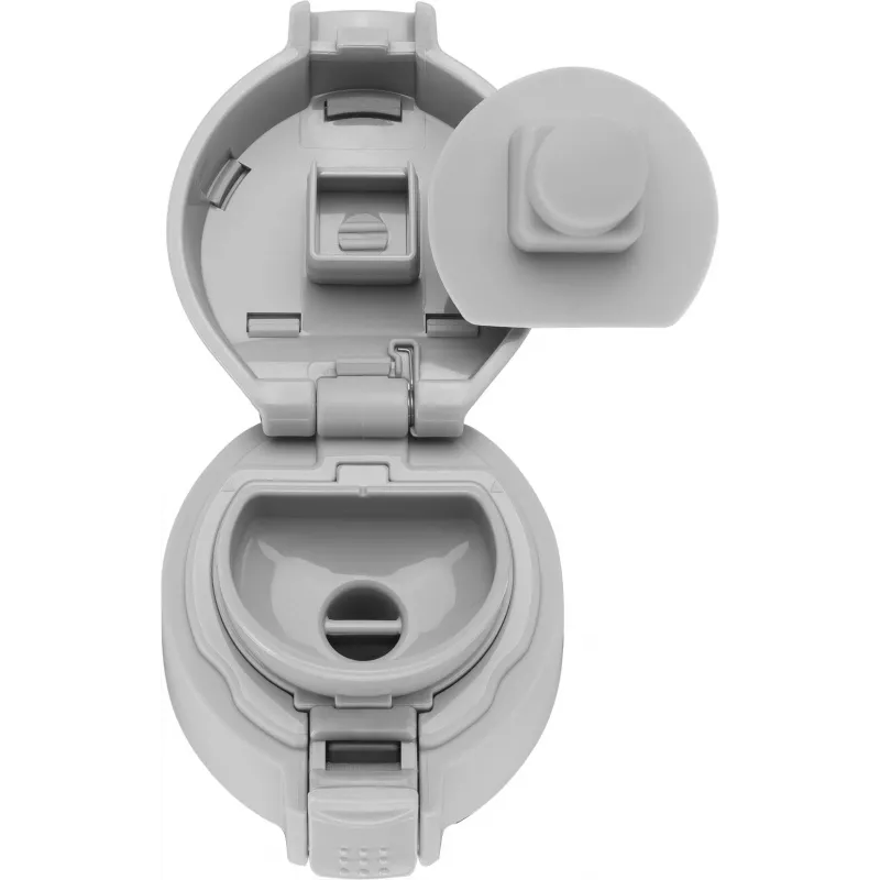 ZWILLING THERMO Termoss, Ceļojumu krūze, Dubultas sienas izolācija, Drošības aizbāžnis, 450 Ml, Augstums: 22,8 cm, Balta