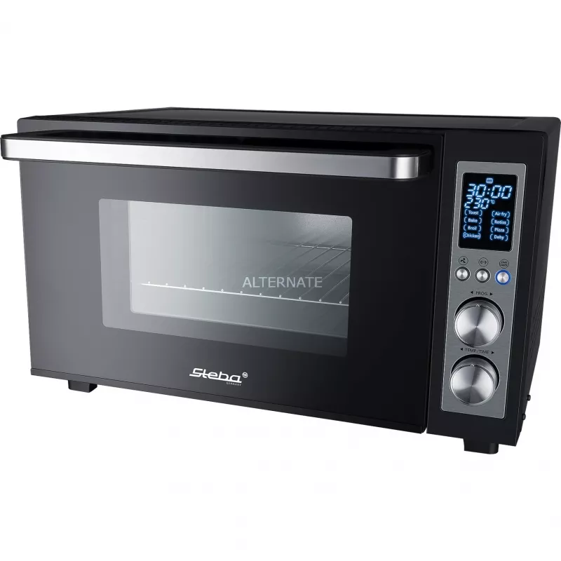 Galda grila cepeškrāsns Steba KB E300 04-50-00 1200W 30L, melna