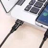 Baseus USB vīriešu savienotājs uz Type-C sieviešu adaptera pārveidotājs melns