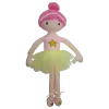 Leļļu rožainā balerīna 70 cm