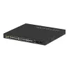 NETGEAR GSM4230UP pārvaldāms L2/L3 Gigabit Ethernet (10/100/1000) ar strāvas padevi caur Ethernet (PoE) 1U melns