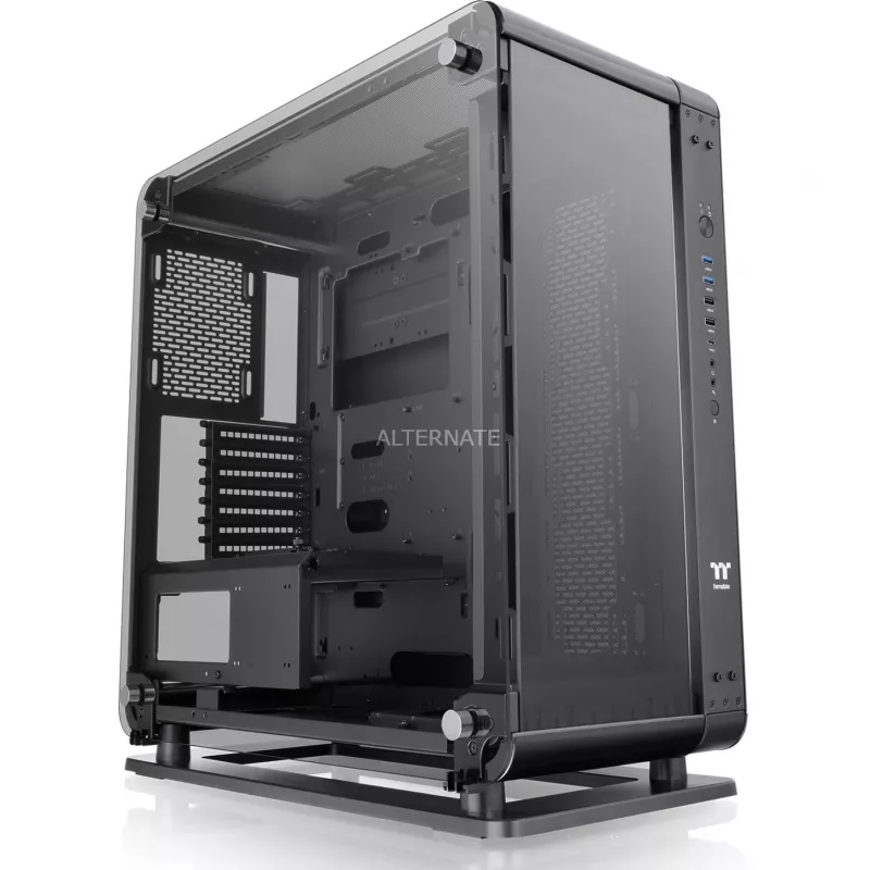 PC korpuss Thermaltake Core P6 Tempered Glass Midi Tower Melns