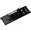 Baterija zaļa Cell AC52 priekš Acer Aspire E11 ES1-111M ES1-131 E15 ES1-512 Chromebook CB3-111 CB5-311, 11.4V 2200mAh Li-Ion, 3 elementi, melna