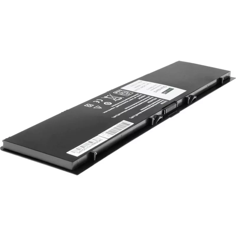 Baterija zaļa Cell DE93 priekš DELL Latitude E7440, Li‑Ion 7.4V 4500mAh, 4 elementi, melna