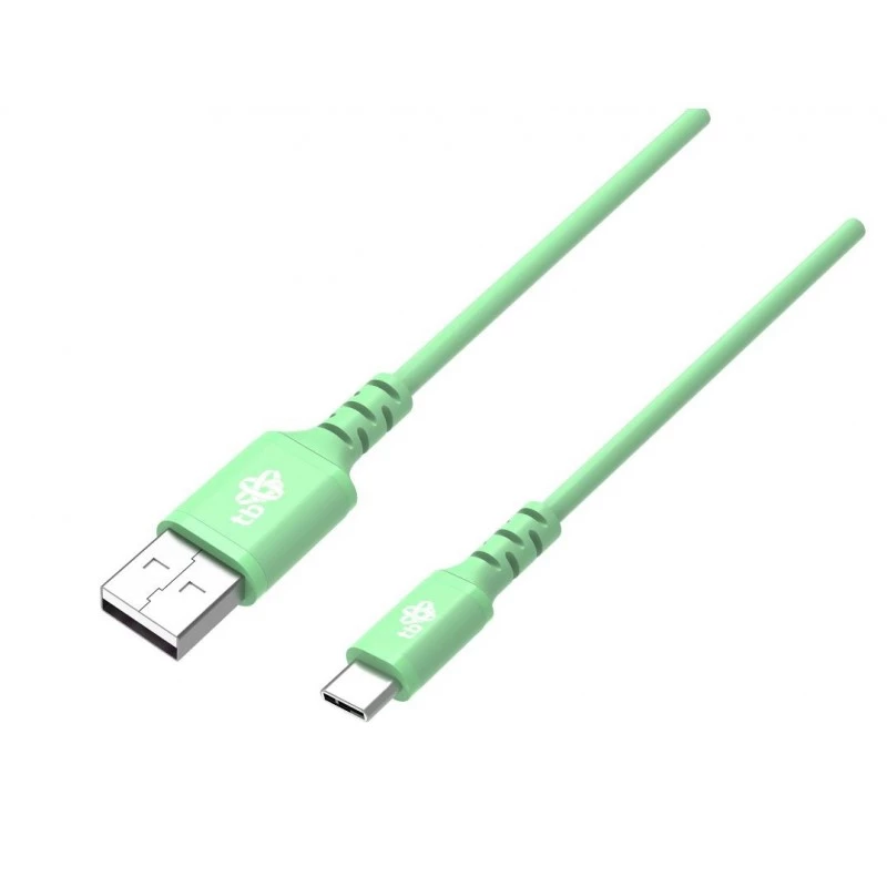 TB USB C kabelis 1m Zaļš; AKTBXKUCMISI10Z