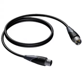 Audio kabelis Procab XLR vīrišķais uz XLR sievišķais 5 m (modelis 1KPCL118)