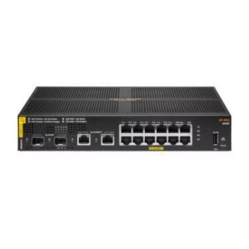 HPE Aruba Networking Aruba 6000 12G Class4 PoE 2G/2SFP 139W pārvaldīts L3