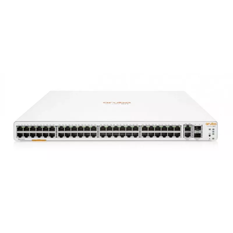Aruba Instant On 1960 48G 2XGT 2SFP+ pārvaldīts L2+ Gigabit Ethernet (10/100/1000) 1U balts