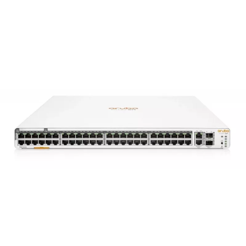 HPE Aruba Networking Instant On slēdzis 40p Gigabit CL4 8p Gigabit CL6 PoE 2p 10GBT 2p SFP+ 600W 1960