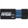 USB zibatmiņa PATRIOT Supersonic Rage Lite 64 GB USB Type-A 3.2 Gen 1, bīdāma, triecienizturīga