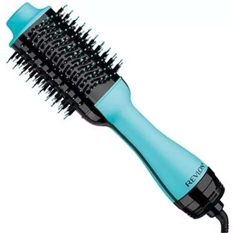 Revlon RVDR5222 One-Step Hair Fēns un Volumizers karstā gaisa suka, zaļa