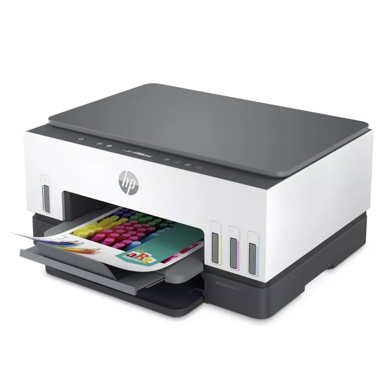 Daudzfunkciju printeris HP Smart Tank 670 — termālā tintes druka, krāsu, A4, Wi‑Fi/Bluetooth, duplekss, 4800x1200 DPI