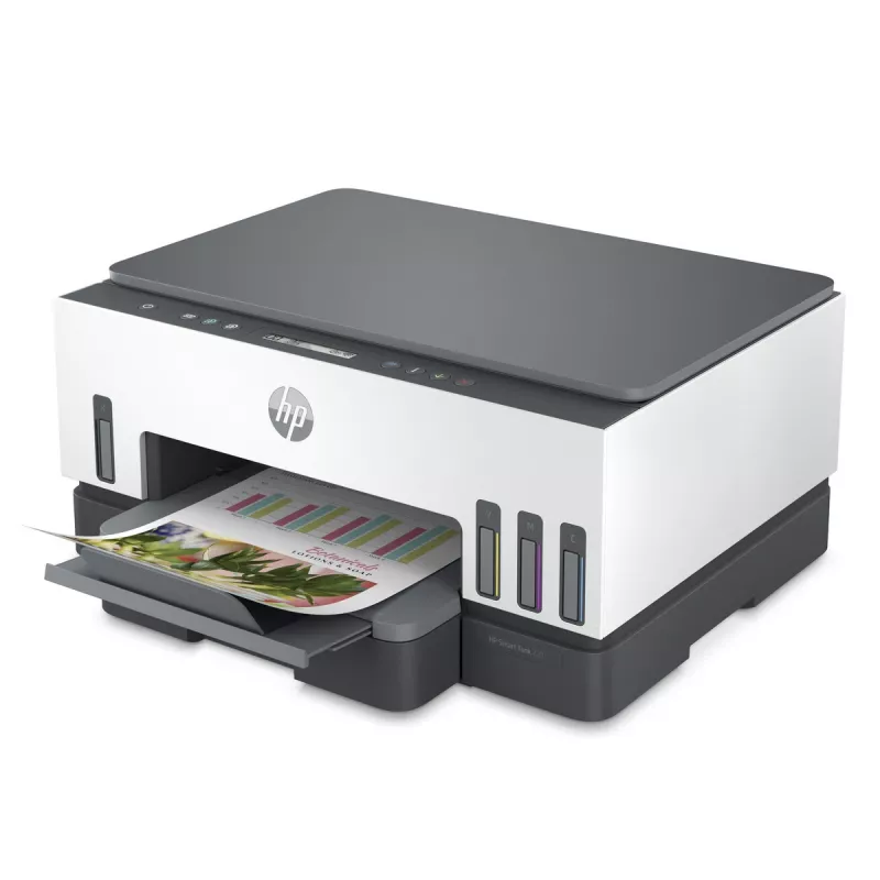 Daudzfunkciju printeris HP Smart Tank 720 — termālā tintes druka, krāsu, A4, Wi‑Fi, duplekss, 4800x1200 dpi