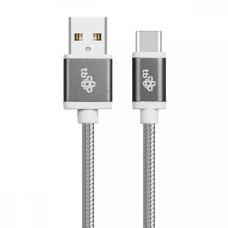 TB USB - USB C kabelis 1,5 m pelēks (AKTBXKUCSBA150S)
