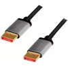 DisplayPort kabelis LogiLink CDA0105 2 m Melns Pelēks
