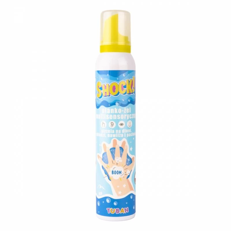 Slime Tuban SHOCK! MULTISENSORY FOAM-GEL ICE 200 ml Zils