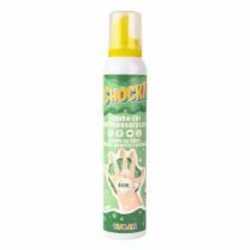Slime Tuban SHOCK! MULTISENSORY FOAM-GEL APPLE 200 ml Zaļa
