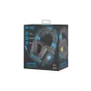 Vadu spēļu austiņas Fury NFU-1584 ar mikrofona strēli, apļveida, 98 dB, 15–25000 Hz, 2 m kabelis, USB un 3,5 mm, zila