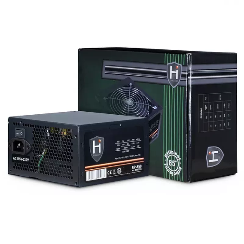 Barošanas bloks Inter-Tech HIPOWER SP-650 650 W