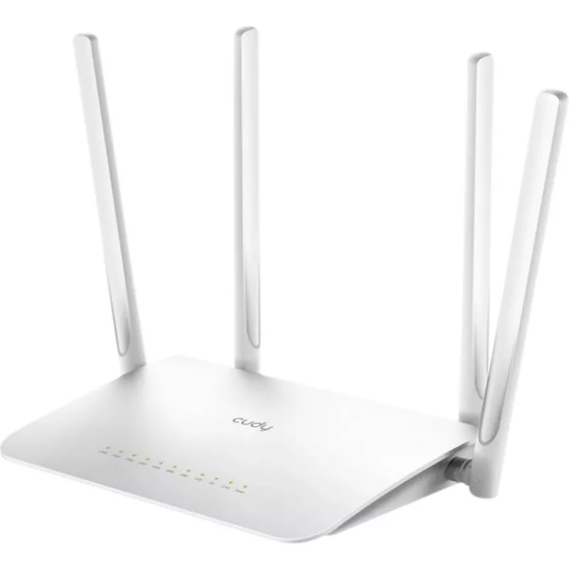 Cudy WR1300 bezvadu maršrutētājs Gigabit Ethernet Divjoslu (2.4 GHz / 5 GHz) Balts