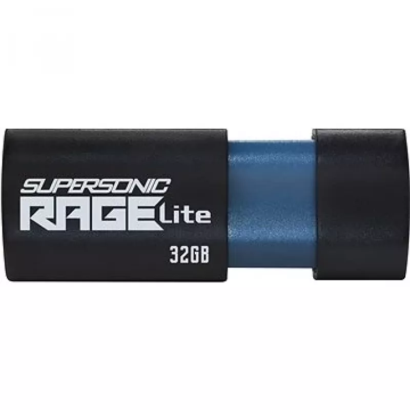 Patriot Memory Supersonic Rage Lite USB zibatmiņa 32 GB USB Type-A 3.2 Gen 1 (3.1 Gen 1) Melna, Zila