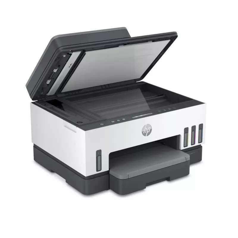 HP Smart Tank 750 daudzfunkciju printeris ar nepārtrauktu krāsu tinti, Wi-Fi, Smart App, automātisku abpusējo druku, ADF automātisko dokumentu padevēju