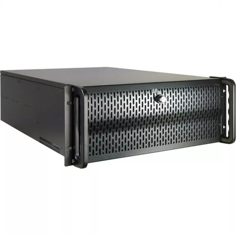 Servera korpuss Inter-Tech IPC 4U-4129L Rack Metallic Silver